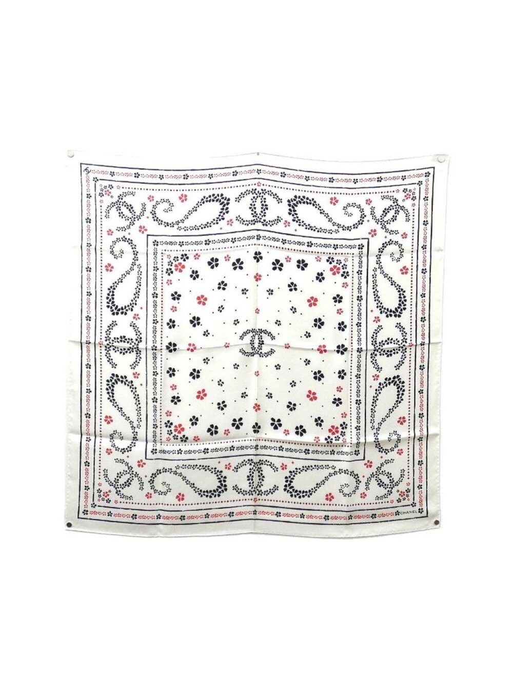 Chanel Scarf Ivory